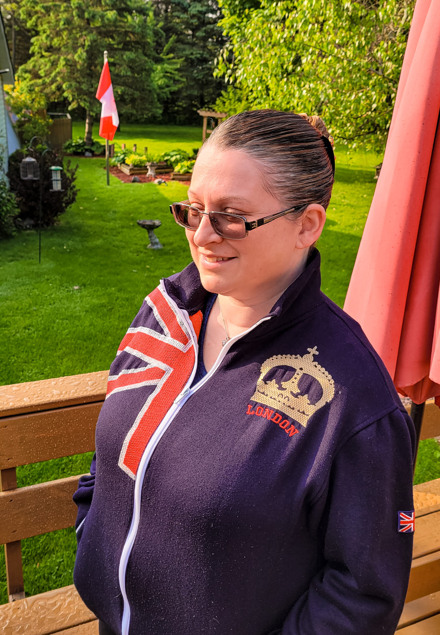 London sweater selfie London sweater selfie