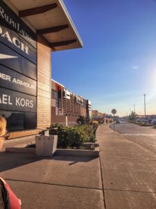 Tanger Outlet parking 