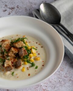 Southwestern corn chowder 