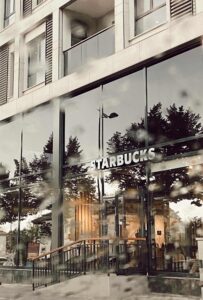 Starbucks storefront 