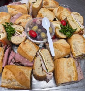 Catering food display