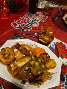 Christmas dinner