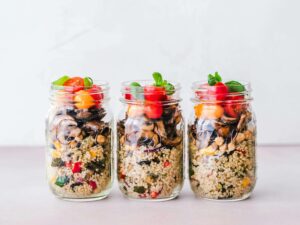 Jar prepped meal
