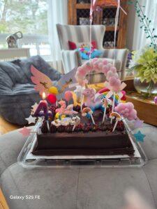 Unicorn birthday cake