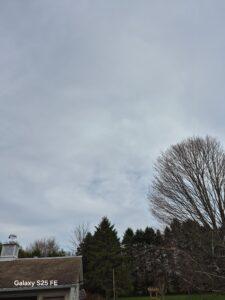 blue skies spring 2025