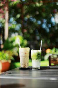 Spring drinks outside