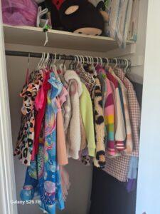 My daughters closet