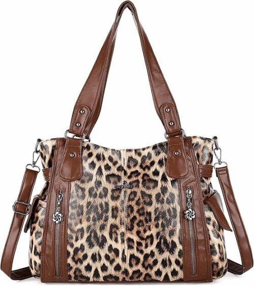 Leopard purse