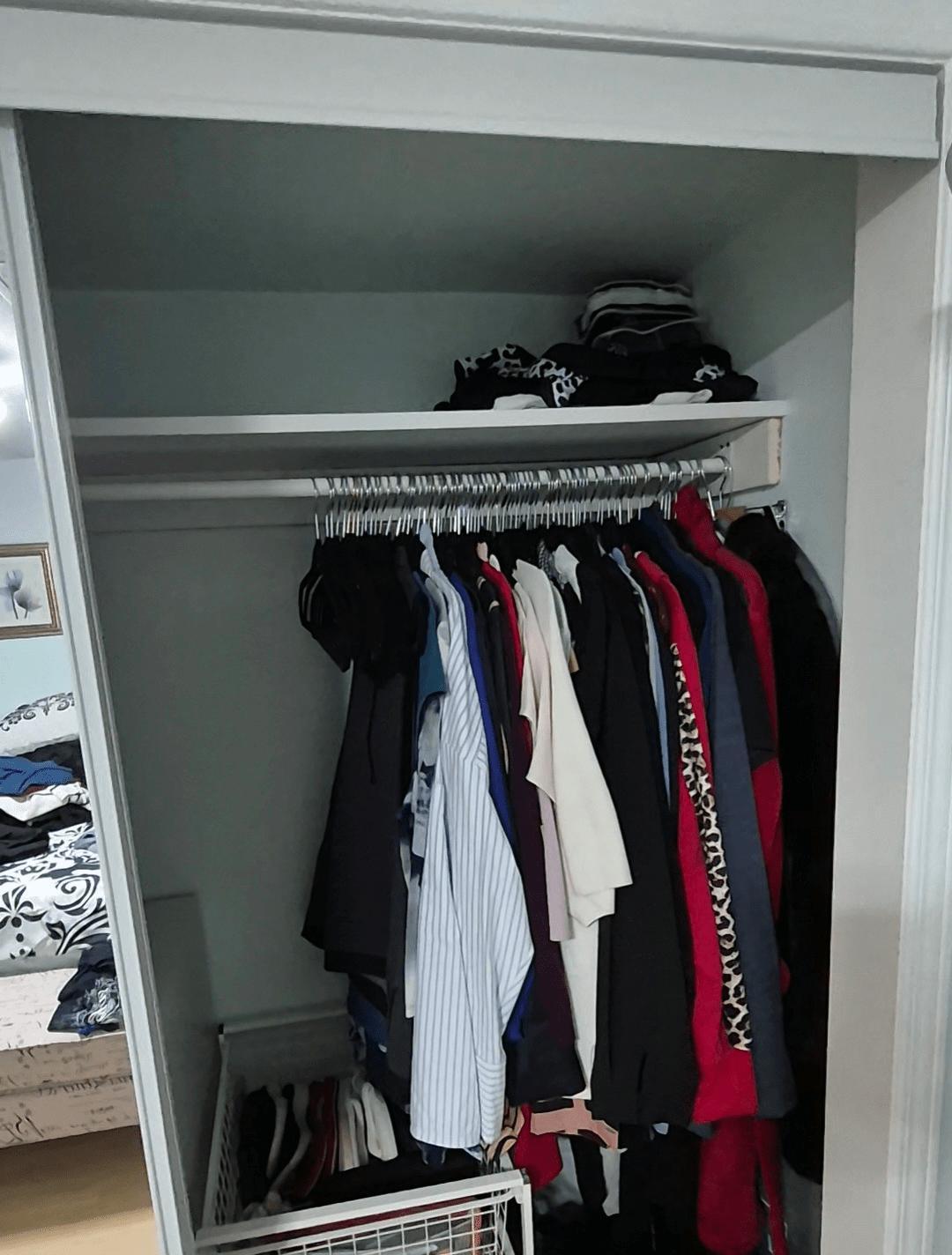 My hanging closet