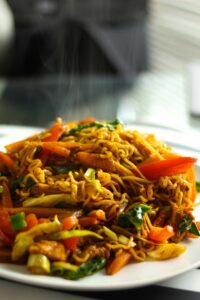 chicken and veg stirfry