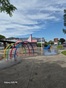 Rotary park splash pad